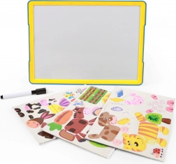 Lavagna magnetica per disegno per bambini con animali