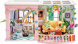 Robotime kit miniatura di casa con terrazza