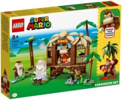 lego super mario casa sull'albero di donkey kong – set di espansione