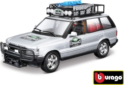 Modello d'auto in metallo 1:24 RANGE ROVER, argento