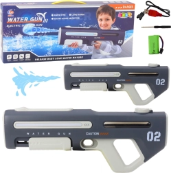 Pistola ad acqua automatica elettrica grigia