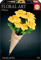 Puzzle 3D EDUCA Floral Art – rose gialle