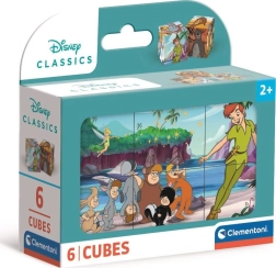 Cubi illustrati Disney fiabe – 6 cubi CLEMENTONI