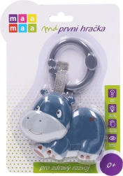 Giocattolo Sonaglio Ippopotamo