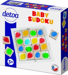 Sudoku per bambini con tessere di legno