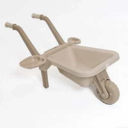 DOLONI carriola per bambini con pala ECO – beige