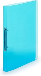 Raccoglitore in polipropilene A4 con 2 anelli Lines blu