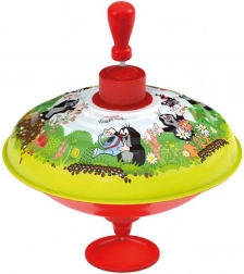 Trottola classica con motivo Talpa (Krtek)