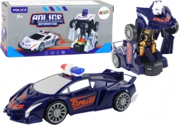 Auto-robot trasformabile della polizia