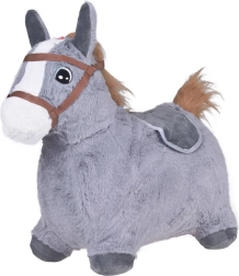 Cavallino saltellante in peluche JOKOMISIADA – Grigio