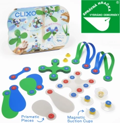 clixo window set di costruzioni magnetico 24 pz