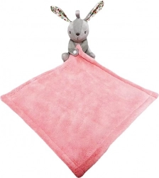 Asciugamano per bambini Coniglietto 35 × 35 cm rosa