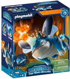 Set di personaggi PLAYMOBIL DRAGONS Plowhorn & D'Angelo
