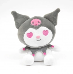 Peluche Kuromi 25 cm – grigio