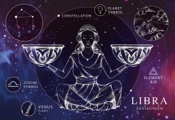 Puzzle Segno zodiacale Bilancia 250 pezzi