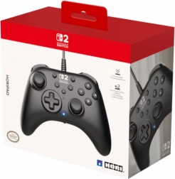 horipad turbo controller di gioco per nintendo switch 2 (nero)