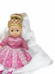 Bambolina Molly principessa con 3 canzoncine