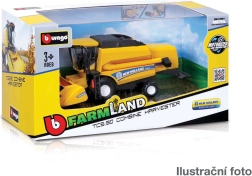 Bburago Farmland mietitrebbia New Holland TC5.90 18 cm – modello in metallo con accessori