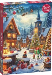 Cherry Pazzi puzzle Gli aiutanti di Babbo Natale 1000 pezzi