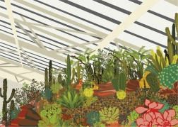 Puzzle Gibsons Serra in stile brutalista di Londra 500 pezzi