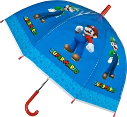ombrello manuale trasparente Super Mario