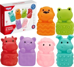 Animali sensoriali da bagno Woopie - set da 6 pezzi
