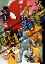 Puzzle 1000 pezzi MARVEL 80