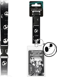 Laccetto da collo Nightmare Before Christmas con tasca trasparente