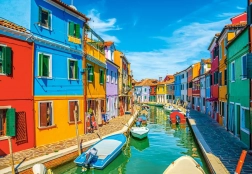 Puzzle da 1000 pezzi – i colori dell’isola di Burano, Italia
