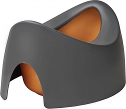 Vasino ergonomico per bambini Teggi, doppio lato con beccuccio, grafite