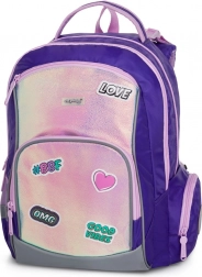 zaino scolastico oxy go fashion viola