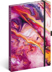 Notique taccuino a righe marble 13 × 21 cm