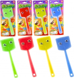 Paletta acchiappamosche in gomma per bambini con bersagli a forma di mosca