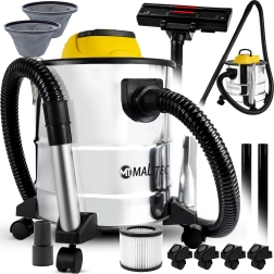 Aspirapolvere industriale Maltec TurboVac 20 l con filtro HEPA