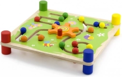 Viga Tocca e Segui Gioco Didattico in Legno Montessori