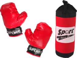 Set da box per bambini – sacco da boxe e guantoni con chiusura a strappo