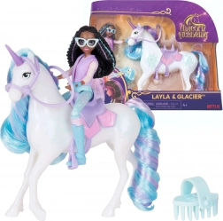 Unicorn Academy Layla e l’unicorno Glacier – set di gioco con accessori