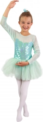 costume da balletto per bambina con gonna in tulle, taglia s
