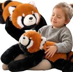 Panda rossa di peluche zavorrata Woopie 65 cm 2,5 kg