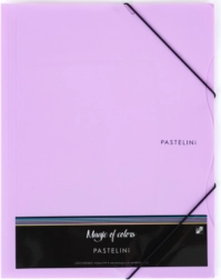Cartellina con elastico A4 PASTELINI viola