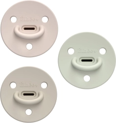 Ciucci in silicone ÉLHÉE ChooChoo Extra-Fine Billie 0–6 mesi (3 pz)