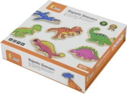 Magneti in legno dinosauri – set da 20 pezzi