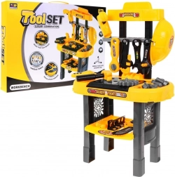 Officina per bambini con attrezzi