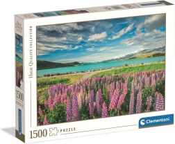 Puzzle Papaveri al lago Tekapo 1500 pezzi