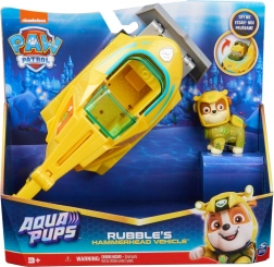 Paw Patrol Veicolo Acquatico con Personaggio Rubble