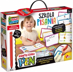 Set educativo Montessori Pen Writing School con 18 tavolette