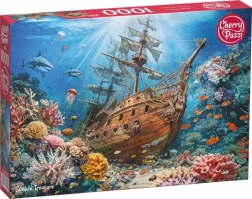 Puzzle Cherry Pazzi tesoro sommerso 1000 pezzi
