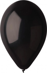 Palloncini neri pastello 26 cm (10") – 100 pz GODAN