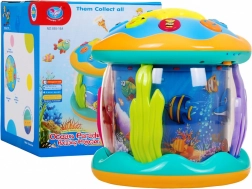 Proiettore "Mondo Marino" per bambini 3+ Luci Music Box Aiuto per il sonno