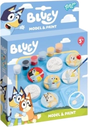 Stampi in gesso BLUEY – set creativo per bambini